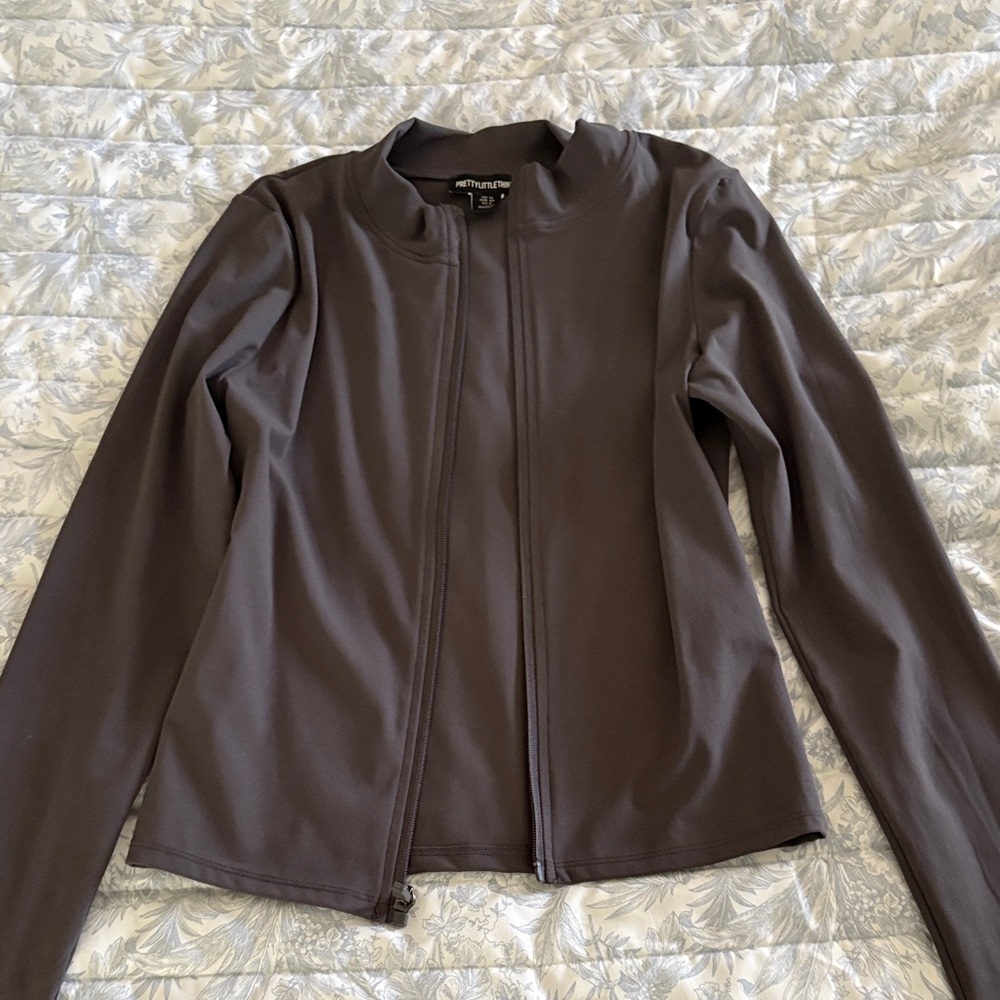 Dark Grey Athletic Jacket